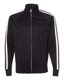 Independent Trading Co. Men's Lightweight Poly-Tech Full-Zip Track Jacket