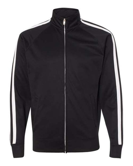 Independent Trading Co. Men's Lightweight Poly-Tech Full-Zip Track Jacket