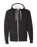 Unisex Sherpa-Lined Hooded Sweatshirt