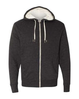 Unisex Sherpa-Lined Hooded Sweatshirt