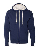 Unisex Sherpa-Lined Hooded Sweatshirt
