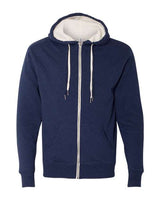 Unisex Sherpa-Lined Hooded Sweatshirt