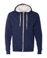 Unisex Sherpa-Lined Hooded Sweatshirt