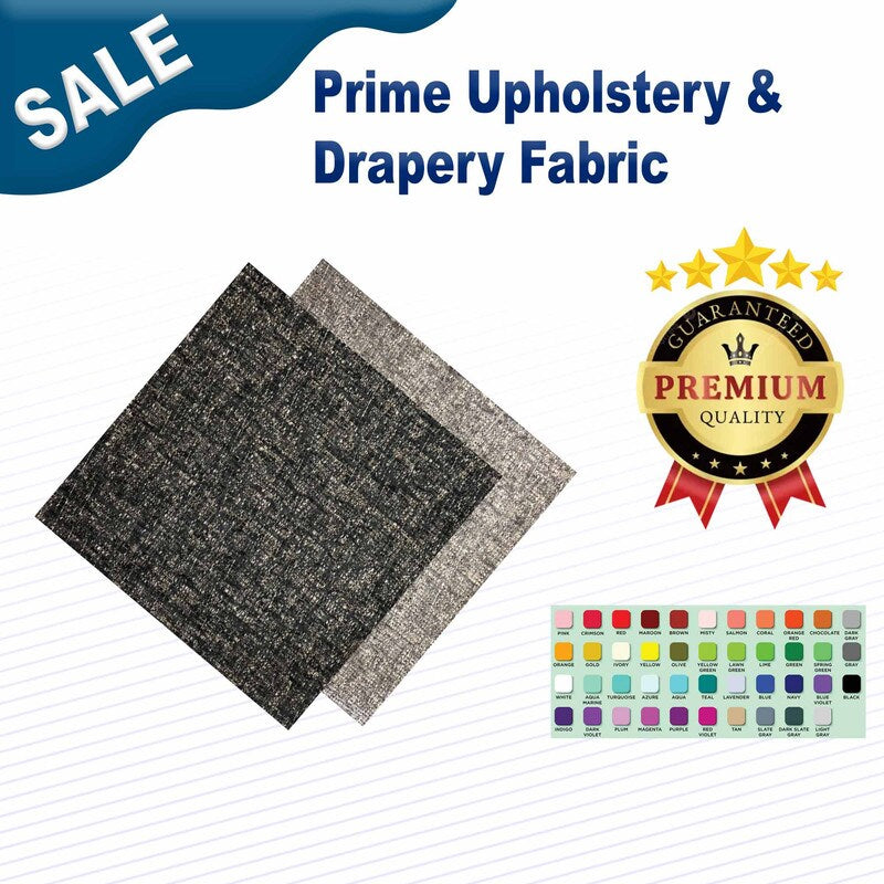 1 Yard Prime Upholstery & Drapery Fabric 56" Width
