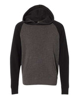 Youth Lightweight Special Blend Raglan Hooded Sweatshirt