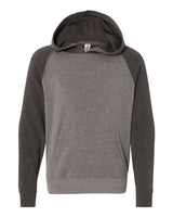 Youth Lightweight Special Blend Raglan Hooded Sweatshirt