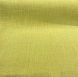 Talbot Kiwi Green Linen Chenille Upholstery Fabric - Kiwi Green, 54" Width, Railroad (1 Yard)