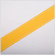 7/8" Yellow Stitched Grosgrain Ribbon