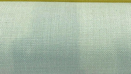 Talbot Seafoam Green Linen Chenille Upholstery Fabric - Seafoam Green, 54" Width, Railroad (1 Yard)