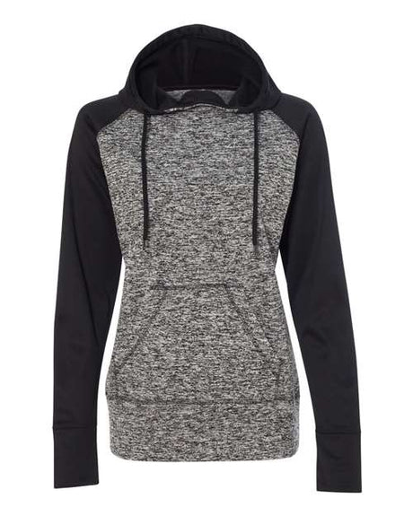Women's Colorblocked Cosmic Fleece Hooded Sweatshirt