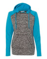 Women's Colorblocked Cosmic Fleece Hooded Sweatshirt