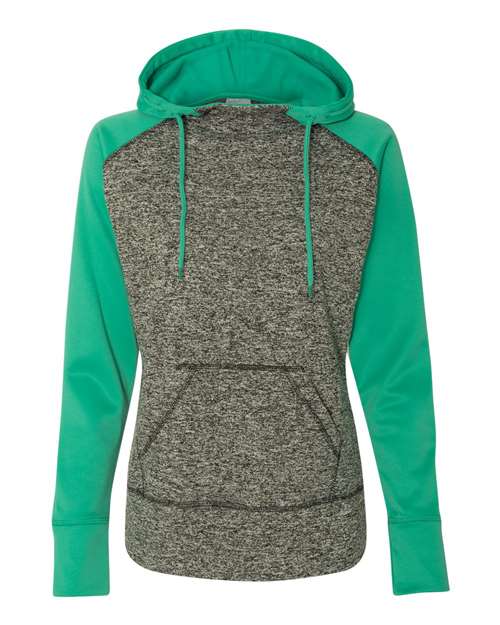 Women’s Colorblocked Cosmic Fleece Hooded Sweatshirt