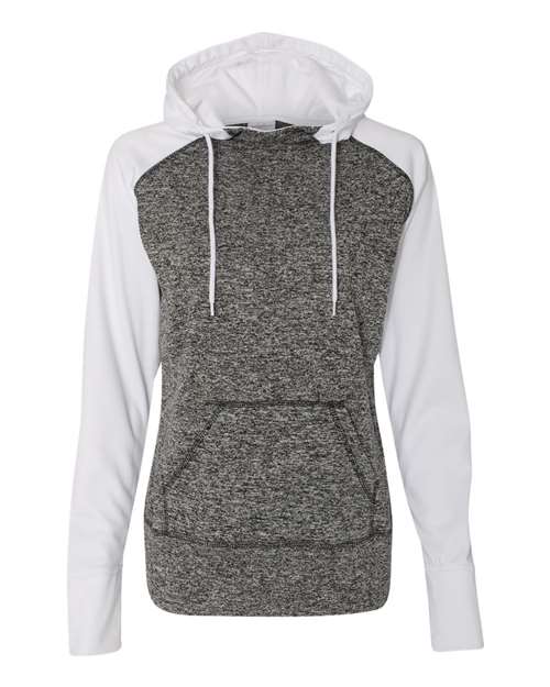 Women's Colorblocked Cosmic Fleece Hooded Sweatshirt