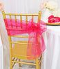 Organza Chair Sash Sample