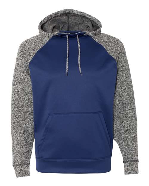 Colorblocked Cosmic Fleece Hooded Sweatshirt