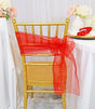 Organza Chair Sash Sample