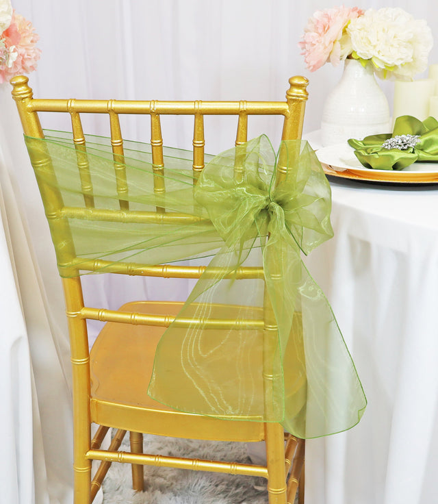 Organza Chair Sash Sample