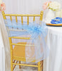 Organza Chair Sash Sample