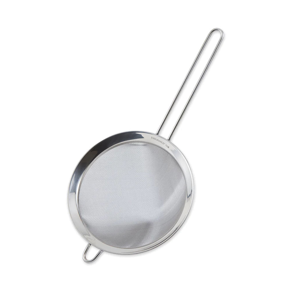 RSVP International Stainless Steel Mesh Strainer, 8" Diameter