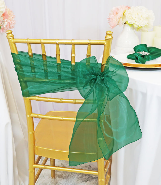 Organza Chair Sash Sample