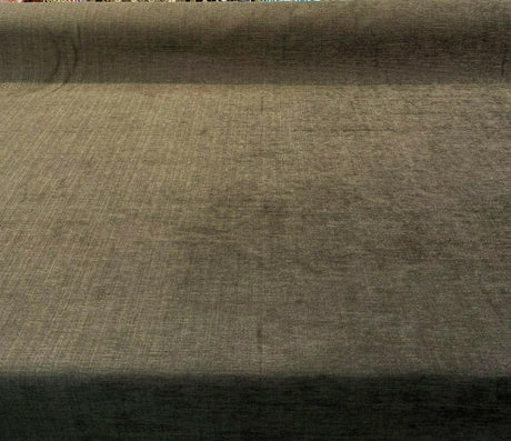 Crypton Summit Slope Polyester Blend Fabric - Chocolate Brown Chenille Upholstery, 54" Width (1 Yard)