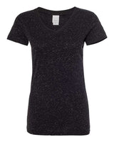 Women's Glitter V-Neck T-Shirt
