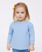 RADYAN® Toddler Crew Neck Long-Sleeve Fine Jersey T-Shirt - 3302