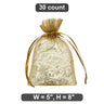 Sheer Organza Gift Bags 5” x 8” for Special Occasions