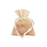 Reusable Muslin Drawstring Bags 4" x 5" Perfect for Small Items