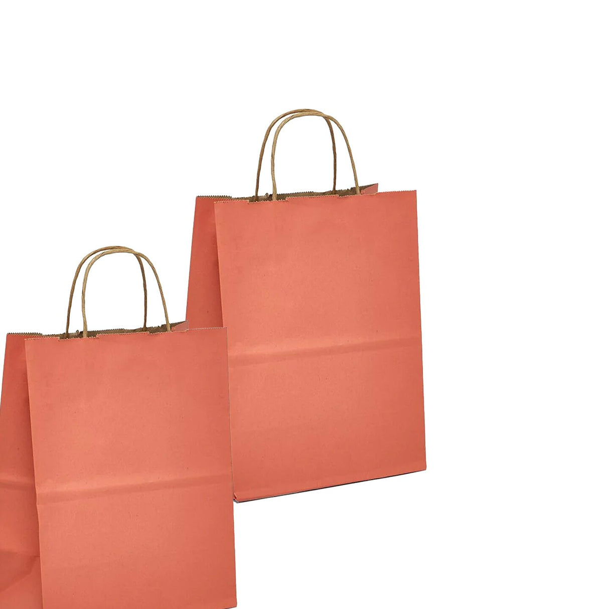 Kraft Shopping Bag Tinted and Spacious 5.5" x 3.25" x 8.375"
