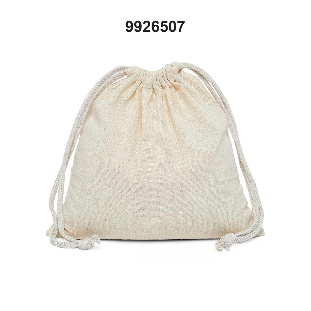 Convenient 5" x 7" Plain Cotton Muslin Pouch