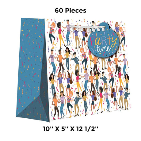 Patterned Gift Bags 10" X 5" X 12 1/2" Perfect for Retail & Gifts