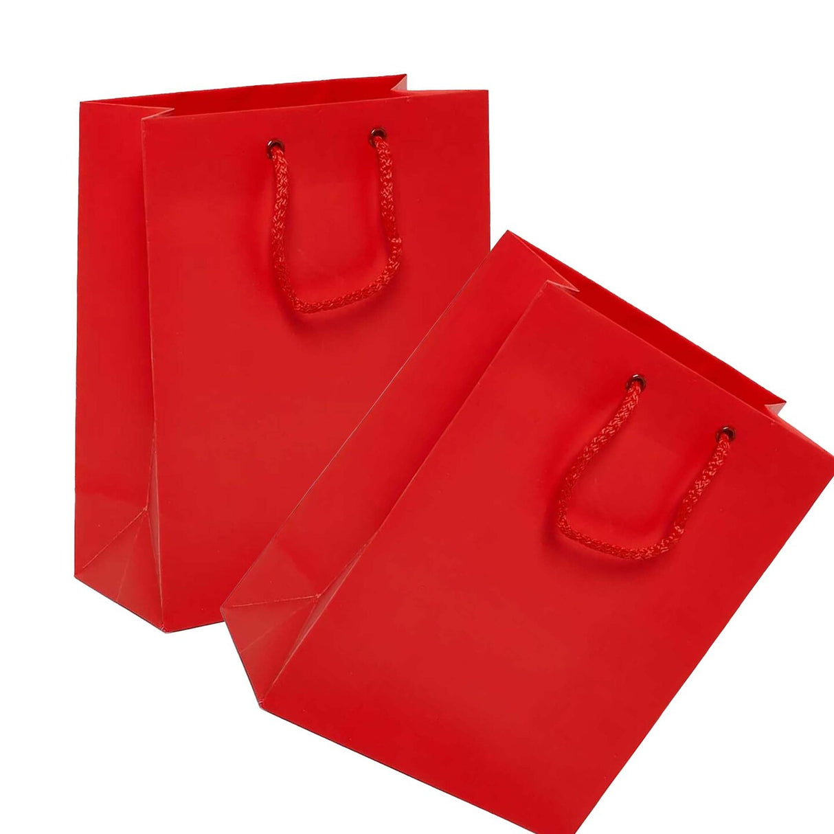 Luxury Matte Euro Tote 8" x 4" x 10"