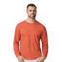 Gildan DryBlend Crewneck Long Sleeve T-Shirt | Moisture-Wicking Cotton Blend