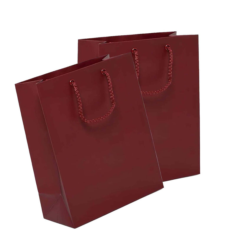 Fashionable Matte Euro Tote 6" x 3 1/2" x 6 1/2"