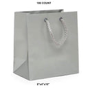 Chic and Spacious Matte Euro Tote 8" x 4" x 10"