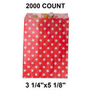 Petite Small Dots Bags Perfect for Small Items 3 1/4" x 5 1/8"