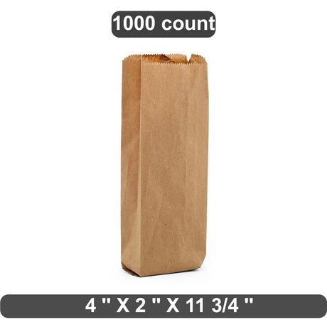 Compact Liquor Bag 4" x 2" x 11 3/4"