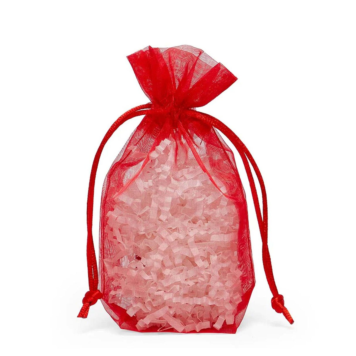 Flat Bottom Organza Bags 3 1/2''x1''x5 1/2'' for Elegant Gifts