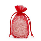 Flat Bottom Organza Bags 3 1/2''x1''x5 1/2'' for Elegant Gifts