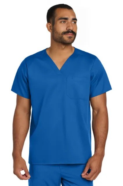 Wink® WorkFlex Chest Pocket V-Neck Top