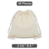 Versatile 3.5" x 5" Plain Cotton Muslin Pouch