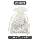 5" x 8" Organza Bag Great for Craft Projects