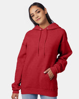 Hanes® Ecosmart Hooded Long Sleeve Sweatshirt