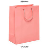 Trendy Matte Euro Tote 13" x 5" x 10"