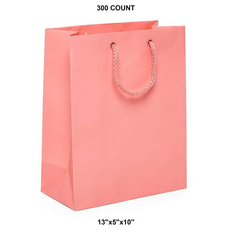 Trendy Matte Euro Tote 13" x 5" x 10"