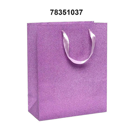 Chic Glitter Grain Euro Totes 7'' x 3 7/8'' x 9 1/16'' for Stylish Packaging