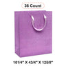 Chic Glitter Grain Euro Totes Perfect Size 10 1/4'' x 4 3/4'' x 12 5/8''
