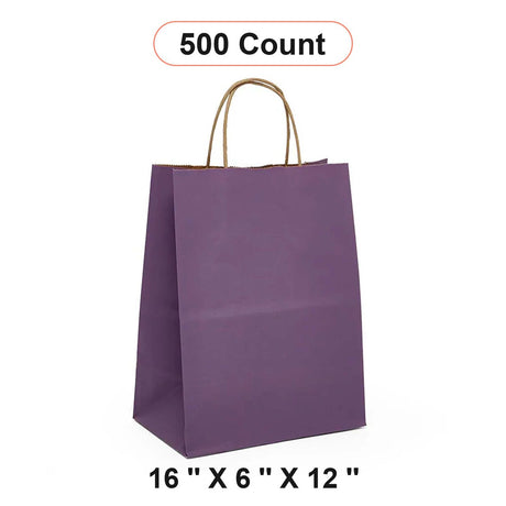 Superior Kraft Tinted Paper Bag 16" x 6" x 12"