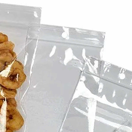 Heavy Duty Cello Bag with Hang Hole 10" x 10"